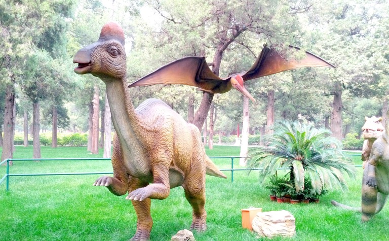 dinosaurs come alive at china! - sharon loh